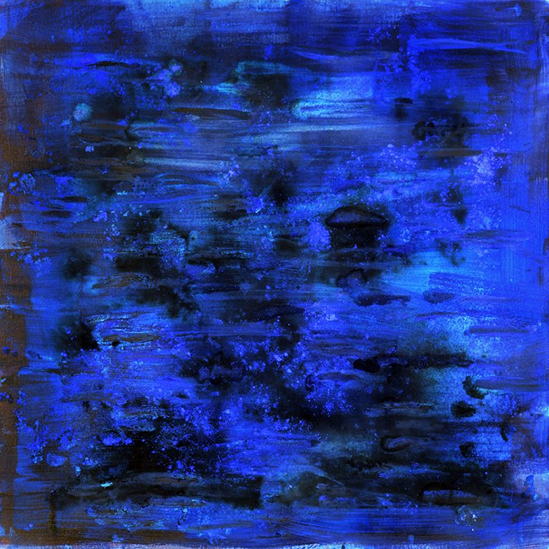 toile - encre - pigments purs 80x80cm