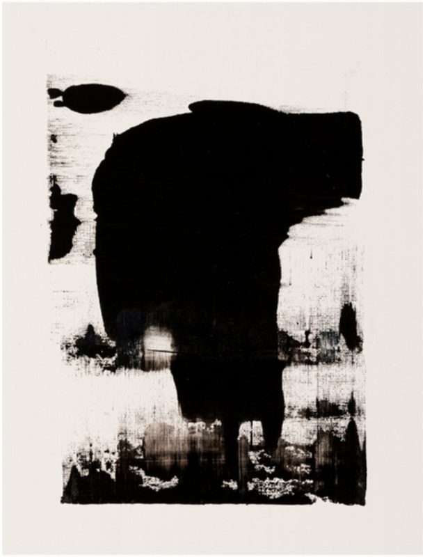 Oeuvre 25 — Encre sur papier, 40x50 cm