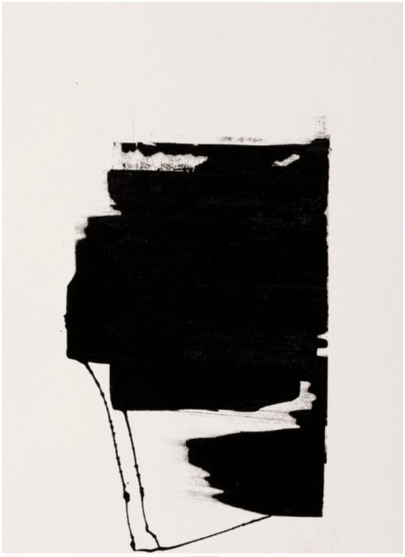 Oeuvre 26 — Encre sur papier, 40x50 cm